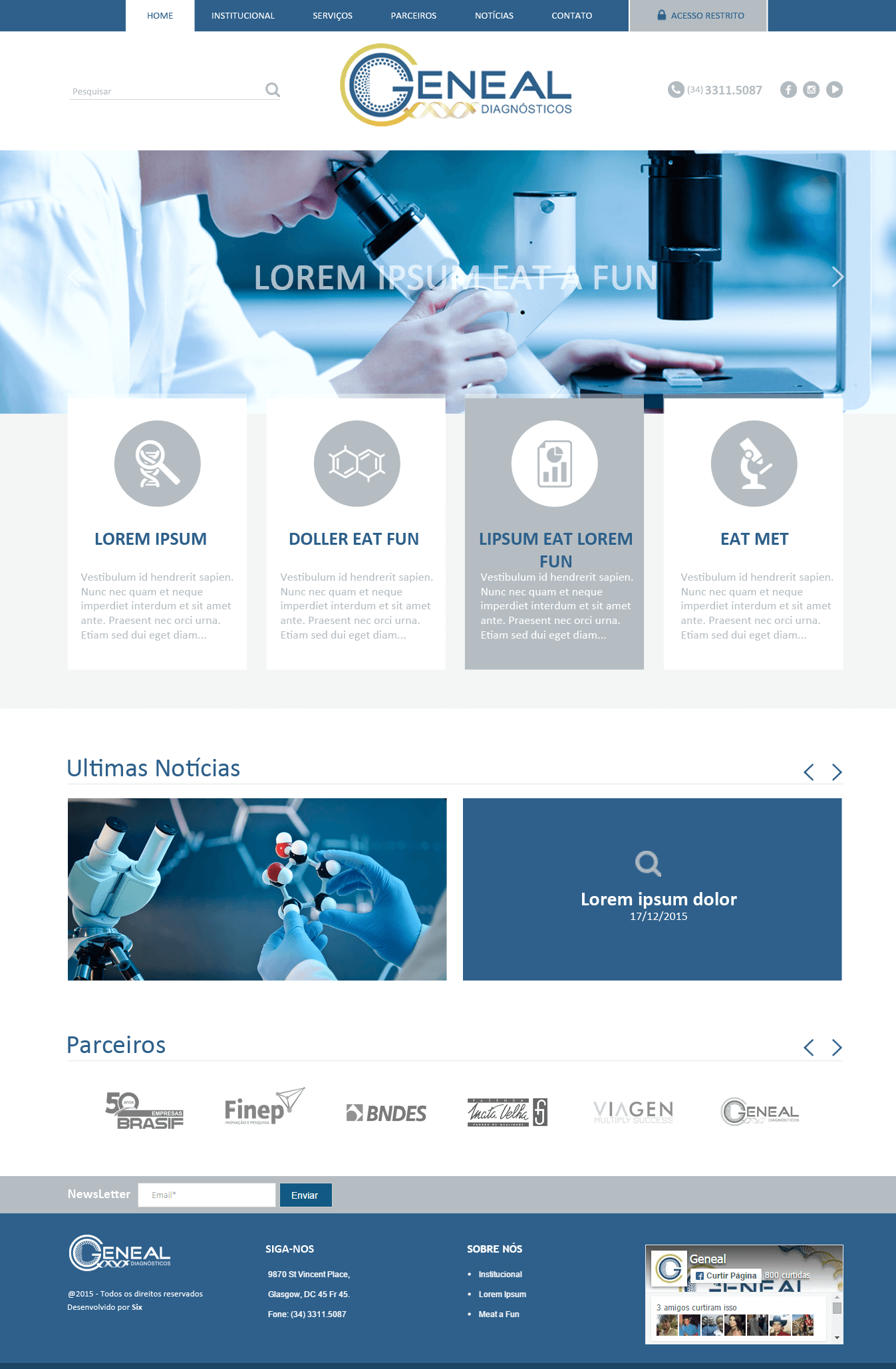 Site Geneal Diagnosticos Site Geneal Diagnosticos